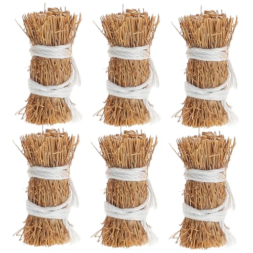 Toddmomy 6 Stück Miniatur -Gras -Brennholz -Stapelmodell Künstliches Heu zur Dekoration Miniatur-Heuhaufen-Figur Kleine Heuballendekoration für den Tisch Light Brown Toddmomy 6 Stück Miniatur -Gras -Brennholz -Stapelmodell Künstliches Heu zur Dekoration Miniatur-Heuhaufen-Figur Kleine Heuballendekoration für den Tisch Light Brown von Toddmomy