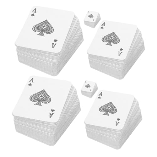 Toddmomy 6 Stück Miniatur Spielkartenset Teilig Ultrakleine Reise Pokerkarten mit Einzigartigen Designs Praxistauglich für Partyspaß und Sammelzwecke Witziges und Teens Toddmomy 6 Stück Miniatur Spielkartenset Teilig Ultrakleine Reise Pokerkarten mit Einzigartigen Designs Praxistauglich für Partyspaß und Sammelzwecke Witziges und Teens von Toddmomy