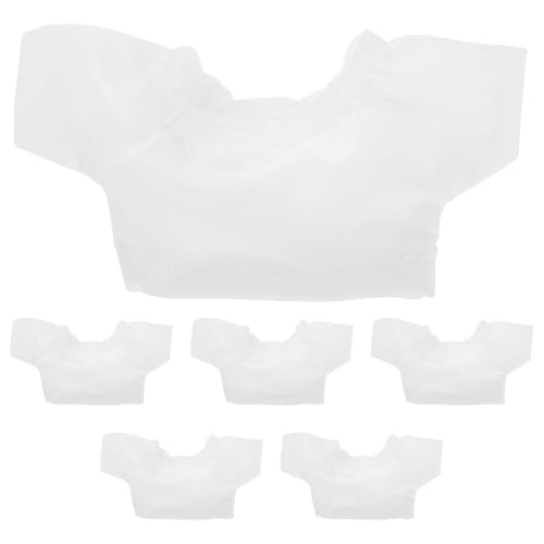 Toddmomy 6 Stück Puppenkleidung Wiedergeborenes Zubehör Machen Sie Ihr Eigenes Kuscheltier-Set Kohlbeet-Puppen -Patch-kostüm Für Mädchen Riesige Plüschtiere Babypuppenzubehör Stoff Weiß von Toddmomy