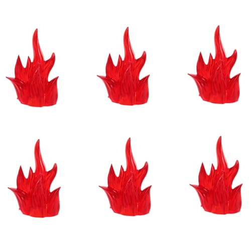 Toddmomy 6 Stück Puzzle Bausteine Halloween Fire Play Kreative Flammenmodelle Mini -Feuerwehrdekorationen Halloween -Flammenmodelle Bildungsfeuermodelle Bildungsflammblöcke Plastik rot Toddmomy 6 Stück Puzzle Bausteine Halloween Fire Play Kreative Flammenmodelle Mini -Feuerwehrdekorationen Halloween -Flammenmodelle Bildungsfeuermodelle Bildungsflammblöcke Plastik rot von Toddmomy