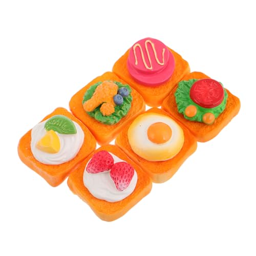 Toddmomy 6 Stück Sandwich-Modell Realistische Falsche Requisiten Brot Realistische Sandwich -Requisite Mini Hamburger Requisiten Für Lebensmittelpräsentationen Harz Toddmomy 6 Stück Sandwich-Modell Realistische Falsche Requisiten Brot Realistische Sandwich -Requisite Mini Hamburger Requisiten Für Lebensmittelpräsentationen Harz von Toddmomy
