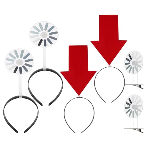 Toddmomy 6 Stück -Stirnband, Neuheit, Kopfbedeckung, Lade-Stirnband, lustige Kopf-Bopper-Haarspange, Halloween-Haarreifen, Foto-Requisiten, Stil B Toddmomy 6 Stück -Stirnband, Neuheit, Kopfbedeckung, Lade-Stirnband, lustige Kopf-Bopper-Haarspange, Halloween-Haarreifen, Foto-Requisiten, Stil B von Toddmomy