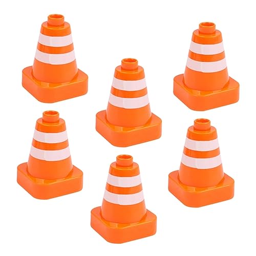 Toddmomy 6 Stück Straßenschild Barrikade Sicherheitskegel Kleinkind orangefarbene Verkehrskegel Mini Verkehrszeichen für Straßensperren Kleiner Verkehrskegel Abs Toddmomy 6 Stück Straßenschild Barrikade Sicherheitskegel Kleinkind orangefarbene Verkehrskegel Mini Verkehrszeichen für Straßensperren Kleiner Verkehrskegel Abs von Toddmomy