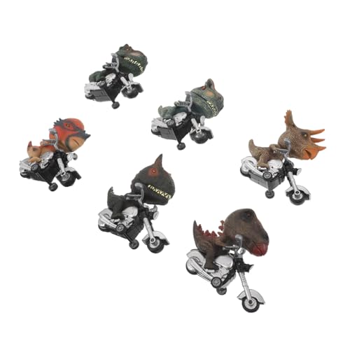 Toddmomy 6 Stück Teiliges Dinosaurier Set Pull-Back Motorrad Modell Reibungsbetriebener Dinosaurier-Fahrzeug für Jungen und Mädchen Langlebig Batteriefrei Realistisch Gestaltet Toddmomy 6 Stück Teiliges Dinosaurier Set Pull-Back Motorrad Modell Reibungsbetriebener Dinosaurier-Fahrzeug für Jungen und Mädchen Langlebig Batteriefrei Realistisch Gestaltet von Toddmomy