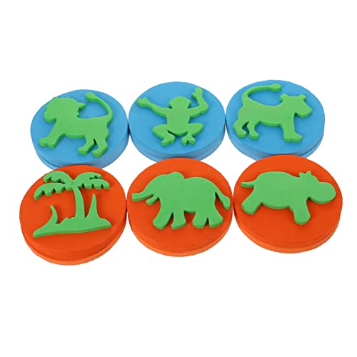 Toddmomy 6 Stück Teiliges Eva Tiermotive Stempel für Umweltfreundliche und Sichere Stempel für Kreative und Bastelprojekte für Frühen Bildungsbereich und Familienaktivitäten Toddmomy 6 Stück Teiliges Eva Tiermotive Stempel für Umweltfreundliche und Sichere Stempel für Kreative und Bastelprojekte für Frühen Bildungsbereich und Familienaktivitäten von Toddmomy