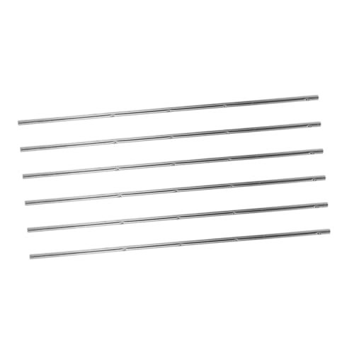 Toddmomy 6 Stück Teiliges Foosball Tisch Ersatzteile Robuste Metallstangen mit Schutzkappen Langlebige Eisenstäbe für Tischfußball Einfache Montage Passend für Erwachsene für Reparatur und Toddmomy 6 Stück Teiliges Foosball Tisch Ersatzteile Robuste Metallstangen mit Schutzkappen Langlebige Eisenstäbe für Tischfußball Einfache Montage Passend für Erwachsene für Reparatur und von Toddmomy