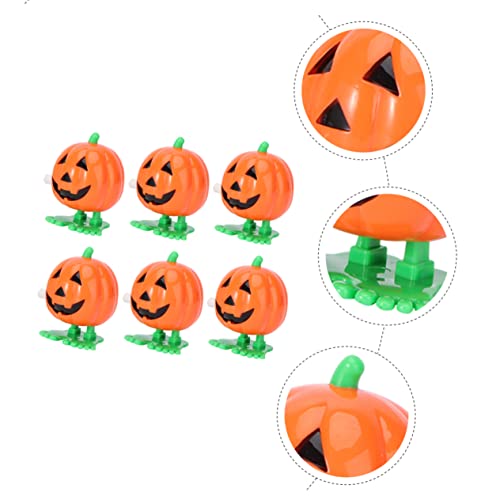 Toddmomy 6 Stück Teiliges Halloween Aufziehspielzeug aus Robustem Kunststoff Springende Kürbisfiguren für Leichte und Bunte Party Spielzeuge als Halloween Deko und Toddmomy 6 Stück Teiliges Halloween Aufziehspielzeug aus Robustem Kunststoff Springende Kürbisfiguren für Leichte und Bunte Party Spielzeuge als Halloween Deko und von Toddmomy