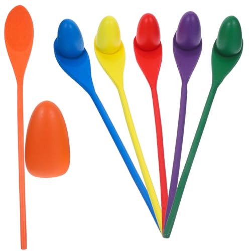 Toddmomy 6 Stück Teiliges Holz Balance für Sensorisches Trainingsspiel Outdoor Staffelrennen für Gleichgewichtstraining Leicht Langlebig für Kindergartenaktivitäten von Toddmomy