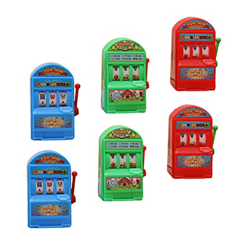 Toddmomy 6 Stück Teiliges Interaktives Kinderspielzeug Lustige Lotteriemaschine für Zufällige Farben für Partys Schlafzimmer und Spielzimmer Zufällige Farbe Zufällige Farbe von Toddmomy