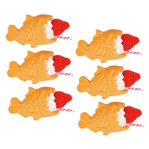 Toddmomy 6 Stück Teiliges Japanische Snack Dekoration Realistische Simulation Fischkuchen Modell aus Robustem Vielseitig als Schlüsselanhänger Food Prop Laden und Küchen Deko Toddmomy 6 Stück Teiliges Japanische Snack Dekoration Realistische Simulation Fischkuchen Modell aus Robustem Vielseitig als Schlüsselanhänger Food Prop Laden und Küchen Deko von Toddmomy