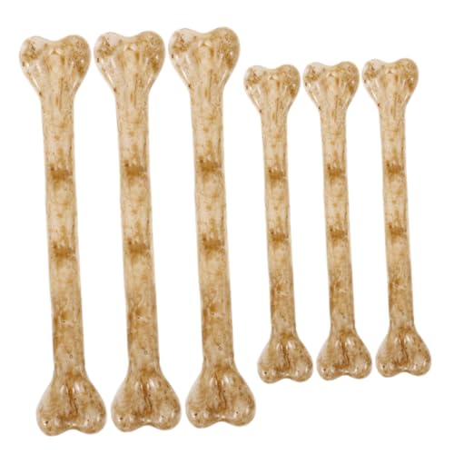 Toddmomy 6 Stück Teiliges Kleine Simulierte Kunststoffknochen mit Vorgebohrten Löchern für DIY Halloween Dekorationen Handgemachte Schmuckherstellung Detailgetreue Realistische von Toddmomy