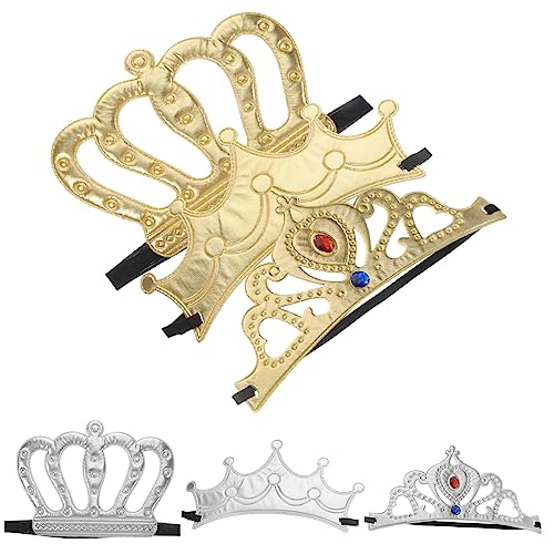 Toddmomy 6 Stück Teiliges Kronen Leichte Prinzessin Geburtstagskrone aus Stabilem Material Dekoratives Kopfschmuck für Mädchen als Party und Cosplay Haarschmuck Toddmomy 6 Stück Teiliges Kronen Leichte Prinzessin Geburtstagskrone aus Stabilem Material Dekoratives Kopfschmuck für Mädchen als Party und Cosplay Haarschmuck von Toddmomy