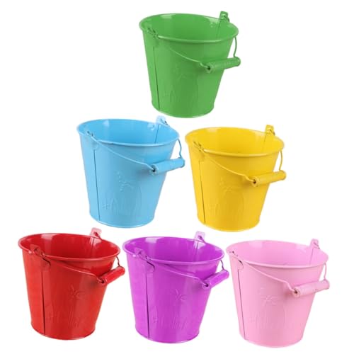 Toddmomy 6 Stück Teiliges Mini Eimer Bunte Sandspielzeuge aus Kreative Strand Sandkasteneimer für Jungen und Mädchen Sicher und Langlebig für Draußen Zufällige Farbe Zufällige Farbe Toddmomy 6 Stück Teiliges Mini Eimer Bunte Sandspielzeuge aus Kreative Strand Sandkasteneimer für Jungen und Mädchen Sicher und Langlebig für Draußen Zufällige Farbe Zufällige Farbe von Toddmomy