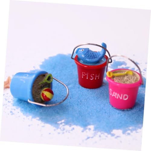 Toddmomy 6 Stück Teiliges Mini Strand Eimer aus Kunstharz Niedliche Gartenminiaturen für Sukkulenten Blumentopf Mikro Landschaft und Sandtisch Dekoration in Rot Blau und Rosarot Toddmomy 6 Stück Teiliges Mini Strand Eimer aus Kunstharz Niedliche Gartenminiaturen für Sukkulenten Blumentopf Mikro Landschaft und Sandtisch Dekoration in Rot Blau und Rosarot von Toddmomy