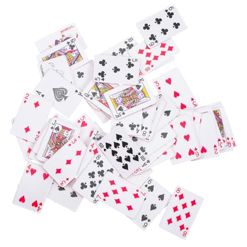 Toddmomy 6 Stück Teiliges Miniatur Puppenhaus Spielkarten Detailreiche Papierspielkarten Realistische Mini Karten für DIY Dekoration Puppenhaus Zubehör für Kreative Spielsets Toddmomy 6 Stück Teiliges Miniatur Puppenhaus Spielkarten Detailreiche Papierspielkarten Realistische Mini Karten für DIY Dekoration Puppenhaus Zubehör für Kreative Spielsets von Toddmomy