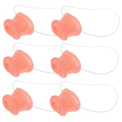Toddmomy 6 Stück Teiliges Pig Nose aus Vinyl Leichter und Bequemer Tiernasen Cosplay für Halloween Karneval Kostümpartys und Verkleidungen Lustiges Schweinchen Nasen Accessoire für Toddmomy 6 Stück Teiliges Pig Nose aus Vinyl Leichter und Bequemer Tiernasen Cosplay für Halloween Karneval Kostümpartys und Verkleidungen Lustiges Schweinchen Nasen Accessoire für von Toddmomy
