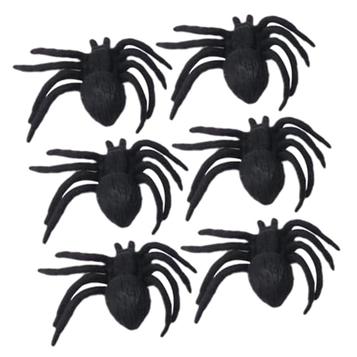 Toddmomy 6 Stück Teiliges Realistisches Spinnenmodell aus Weichem TPR Detailgetreue Halloween Deko Flexible Spaß Requisite für Gruselige Partys und Streichspiele Wiederverwendbar und Toddmomy 6 Stück Teiliges Realistisches Spinnenmodell aus Weichem TPR Detailgetreue Halloween Deko Flexible Spaß Requisite für Gruselige Partys und Streichspiele Wiederverwendbar und von Toddmomy