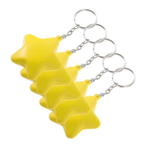 Toddmomy 6 Stück Teiliges Squeeze Star Stress Cartoon Schlüsselanhänger Pentagrammförmige Anti Stress Bälle für Tragbare Druckspielzeuge zur Beruhigung und Stressabbau Toddmomy 6 Stück Teiliges Squeeze Star Stress Cartoon Schlüsselanhänger Pentagrammförmige Anti Stress Bälle für Tragbare Druckspielzeuge zur Beruhigung und Stressabbau von Toddmomy