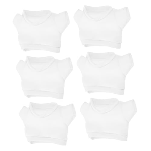 Toddmomy 6 Stück Teiliges Teddybärenkleidung für Stofftiere Weiche und T Shirts für Bären für Partys und Alltagskleidung Langlebig und Farbecht Toddmomy 6 Stück Teiliges Teddybärenkleidung für Stofftiere Weiche und T Shirts für Bären für Partys und Alltagskleidung Langlebig und Farbecht von Toddmomy