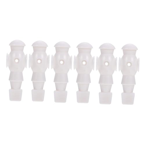 Toddmomy 6 Stück Tischfußball Spieler Figuren Robuste Kicker Puppen Widerstandsfähigem Resin für Standard Fußballtische Langlebig und Elegant für Spiele und Partys von Toddmomy