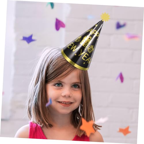 Toddmomy 60 Stck Teiliges Neujahrs Partyset Papierkegelhüte Schwarz Gold Leichte Einheitsgröße für Erwachsene Vielseitige Silvesterdekoration Komfortabel und Festlich Toddmomy 60 Stck Teiliges Neujahrs Partyset Papierkegelhüte Schwarz Gold Leichte Einheitsgröße für Erwachsene Vielseitige Silvesterdekoration Komfortabel und Festlich von Toddmomy