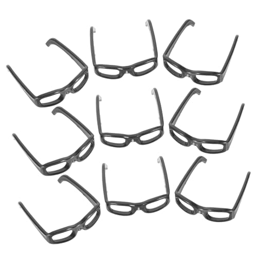 Toddmomy 60 Stück Mini-Brillenspielzeug Rahmen Zubehör unser Puppengläser zum Basteln gemacht schnapsgläser Miniatur-Puppenhaus-Brille Mini-Puppen-Sonnenbrille Plastik Black Toddmomy 60 Stück Mini-Brillenspielzeug Rahmen Zubehör unser Puppengläser zum Basteln gemacht schnapsgläser Miniatur-Puppenhaus-Brille Mini-Puppen-Sonnenbrille Plastik Black von Toddmomy