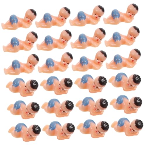 Toddmomy 60 Stück Teiliges Kleine Realistische Schlafbabys aus Kunststoff Mini babypuppen für Shower Dekoration Spielpreis und Partygeschenk Vielseitig für Tischdeko und Spiele von Toddmomy
