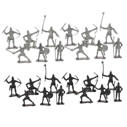 Toddmomy 60 Stück Teiliges Mittelalterliches Soldaten Spielset aus Robustem Detailreiche Antike Ritter und Römerfiguren Edukatives Actionfiguren Set für Jungen und Mädchen Schwarz Toddmomy 60 Stück Teiliges Mittelalterliches Soldaten Spielset aus Robustem Detailreiche Antike Ritter und Römerfiguren Edukatives Actionfiguren Set für Jungen und Mädchen Schwarz von Toddmomy