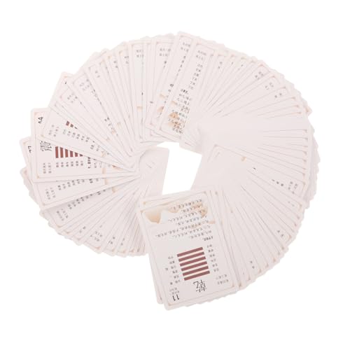 Toddmomy 64Er-Packung Ich Ching Gua Pai Deck mit vielen Dingen Freak- oder Shot-Kartenspiel Tierkarten chinesischer Charme chinesische Geräte sensorische Spielzeuge Masse Messingkion Papier Toddmomy 64Er-Packung Ich Ching Gua Pai Deck mit vielen Dingen Freak- oder Shot-Kartenspiel Tierkarten chinesischer Charme chinesische Geräte sensorische Spielzeuge Masse Messingkion Papier von Toddmomy