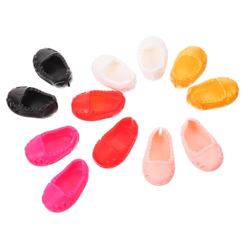 Toddmomy 6Paare Mini Puppenschuhe Niedliche Dekoration Für Puppen Accessoires Für Spielzeughäuser Und Puppenoutfits Toddmomy 6Paare Mini Puppenschuhe Niedliche Dekoration Für Puppen Accessoires Für Spielzeughäuser Und Puppenoutfits von Toddmomy