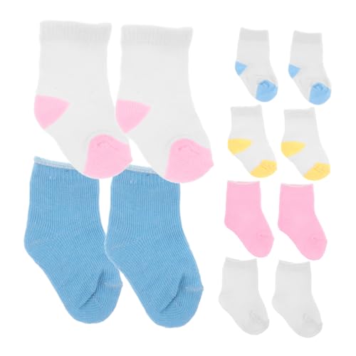 Toddmomy 6Paare Puppensocken Kurze Für Puppen Puppen Zubehör Für Ergänzung Für Puppenspielzeug Und Rollenspiele Toddmomy 6Paare Puppensocken Kurze Für Puppen Puppen Zubehör Für Ergänzung Für Puppenspielzeug Und Rollenspiele von Toddmomy