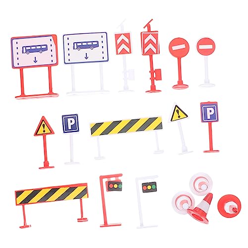 Toddmomy 6Sätze Teiliges Verkehrsschilder für Spielzeugmodell mit Roten und Weißen Schildern der Motorischen Fähigkeiten und Kreativität Lernspielzeug Toddmomy 6Sätze Teiliges Verkehrsschilder für Spielzeugmodell mit Roten und Weißen Schildern der Motorischen Fähigkeiten und Kreativität Lernspielzeug von Toddmomy