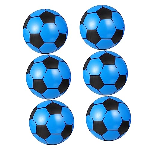 Toddmomy 6Stücke Aufblasbare Fußballspielzeuge Für Kunststofffußbälle Für Drinnen Und Draußen Für Spiele Farbkognition Und Visuellen Toddmomy 6Stücke Aufblasbare Fußballspielzeuge Für Kunststofffußbälle Für Drinnen Und Draußen Für Spiele Farbkognition Und Visuellen von Toddmomy