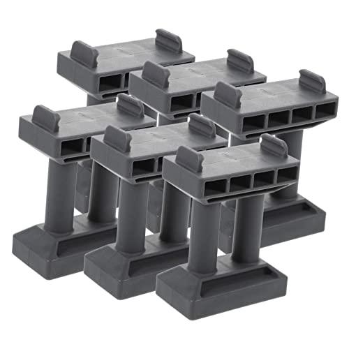 Toddmomy 6Stücke DIY Brückenstütze Teiliges Zubehör Für Sichere Kunststoffkonstruktion Für Kreative Gleislandschaften Für Garten Und Spielzimmer von Toddmomy