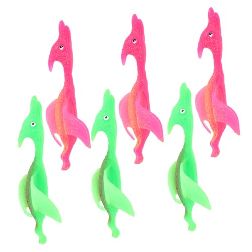 Toddmomy 6Stücke Dinosaurier Dehnbarer Fingerflieger für Fliegende Dinosaurier aus Hochwertigen Materialien Antistressspielzeug für Freizeit und Schulpausen Toddmomy 6Stücke Dinosaurier Dehnbarer Fingerflieger für Fliegende Dinosaurier aus Hochwertigen Materialien Antistressspielzeug für Freizeit und Schulpausen von Toddmomy
