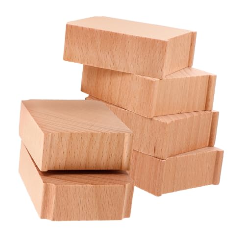 Toddmomy 6Stücke Holzstützen Für Eisenbahnbrücken Hochwertige Brückenträger Aus Buchenholz Für Holzeisenbahn Zubehör Für Erhöhte Gleise Und Kreative Bahnlayouts Toddmomy 6Stücke Holzstützen Für Eisenbahnbrücken Hochwertige Brückenträger Aus Buchenholz Für Holzeisenbahn Zubehör Für Erhöhte Gleise Und Kreative Bahnlayouts von Toddmomy