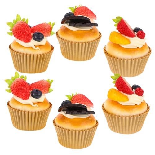 Toddmomy 6Stücke Künstliche Realistische Kuchendekoration Für Fotografie Und DIY Weiches PU Material Als Oder Lernmodell Toddmomy 6Stücke Künstliche Realistische Kuchendekoration Für Fotografie Und DIY Weiches PU Material Als Oder Lernmodell von Toddmomy