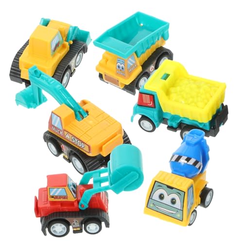 Toddmomy 6Stücke Mini Rückziehautos Für Teiliges Bauspielzeug Aus Langlebigem Fördert Die Eltern Junge Mädchen Interaktion Für Jungen Und Ab Jahren von Toddmomy