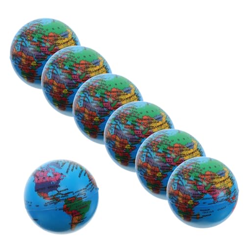 Toddmomy 6Stücke PU Dekompressionsbälle Relief für Partyspielzeug Knautschball für Zuhause Büro und Schule Toddmomy 6Stücke PU Dekompressionsbälle Relief für Partyspielzeug Knautschball für Zuhause Büro und Schule von Toddmomy