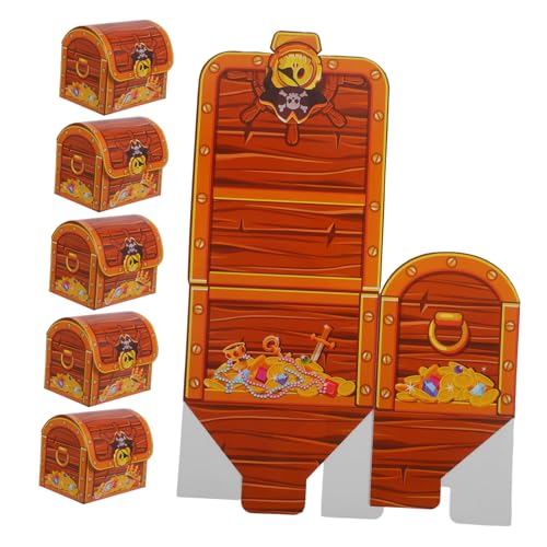 Toddmomy 6Stücke Piraten Themen Süßigkeitenboxen Schatztruhen für Halloween Party Kreative Goodie Boxen für Kindergeburtstag und für Süßigkeiten und Kleine Überraschungen Toddmomy 6Stücke Piraten Themen Süßigkeitenboxen Schatztruhen für Halloween Party Kreative Goodie Boxen für Kindergeburtstag und für Süßigkeiten und Kleine Überraschungen von Toddmomy