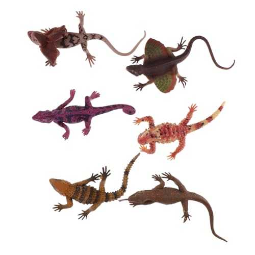 Toddmomy 6Stücke Realistische Eidechsenmodelle Gefälschte Reptilienfiguren Kognitive Spielzeuge Für Ergänzung Für Schulprojekte Und Kreative Rollenspiele Toddmomy 6Stücke Realistische Eidechsenmodelle Gefälschte Reptilienfiguren Kognitive Spielzeuge Für Ergänzung Für Schulprojekte Und Kreative Rollenspiele von Toddmomy