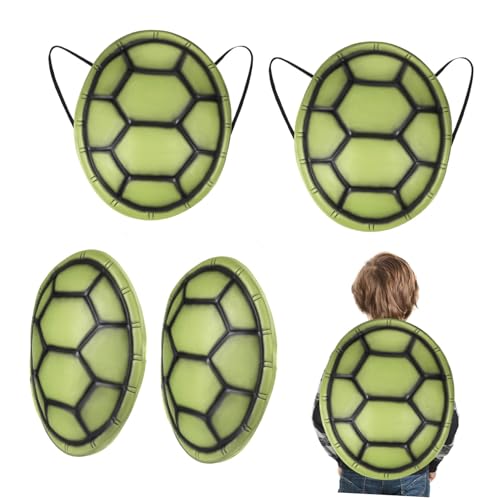 Toddmomy 6Stücke Schildkrötenpanzer Halloween Kostüm Zubehör Leicht Und Bequem Mit Verstellbaren Trägern Für Cosplay Und Partys Einzigartiges Design Für Feste Und Veranstaltungen von Toddmomy