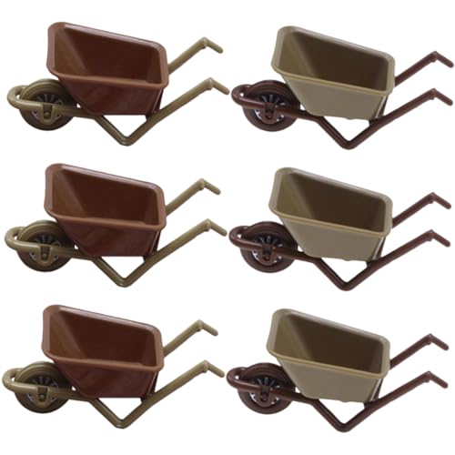 Toddmomy 6Stücke Schubkarre Winziges Gartenzubehör Für Puppenhäuser Und Miniaturgärten Dekorative Mini Radkernmodelle Toddmomy 6Stücke Schubkarre Winziges Gartenzubehör Für Puppenhäuser Und Miniaturgärten Dekorative Mini Radkernmodelle von Toddmomy