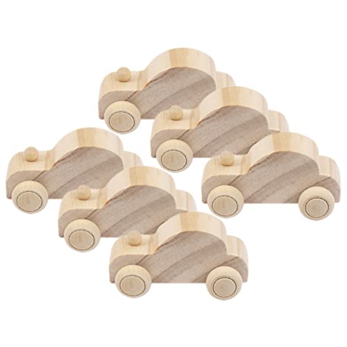 Toddmomy 6Stücke Teiliges DIY Holzgraffiti Autos für Unvollendete Holzspielzeuge zum Kreative Bastelideen Hand Auge Koordination und Frühkindlicher Bildung Toddmomy 6Stücke Teiliges DIY Holzgraffiti Autos für Unvollendete Holzspielzeuge zum Kreative Bastelideen Hand Auge Koordination und Frühkindlicher Bildung von Toddmomy