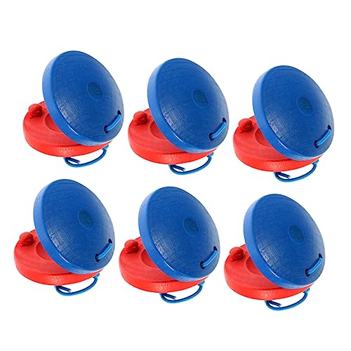 Toddmomy 6Stücke Teiliges Holz Castanet für Kleinkinder Farbenfrohes Musikspielzeug zur Frühkindlichen Bildung Fördert Rhythmus und Musikalität für Zuhause und Schule Toddmomy 6Stücke Teiliges Holz Castanet für Kleinkinder Farbenfrohes Musikspielzeug zur Frühkindlichen Bildung Fördert Rhythmus und Musikalität für Zuhause und Schule von Toddmomy