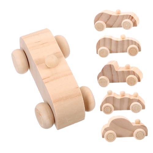 Toddmomy 6Stücke Teiliges Unvollendete Holzautos für DIY Malspielzeug zum Basteln und Gestalten für Kreative Aktivitäten und Eltern Bindung Toddmomy 6Stücke Teiliges Unvollendete Holzautos für DIY Malspielzeug zum Basteln und Gestalten für Kreative Aktivitäten und Eltern Bindung von Toddmomy