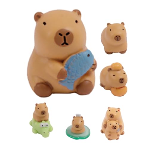 Toddmomy 6pcs Handgefertigtes Mini -Capybara -Harz -Figuren Entzückende Capybara -zimmerdekoration Ideal Für Capybara Party Gefällt Mir Schreibtisch Ornamente Harz Dekore Toddmomy 6pcs Handgefertigtes Mini -Capybara -Harz -Figuren Entzückende Capybara -zimmerdekoration Ideal Für Capybara Party Gefällt Mir Schreibtisch Ornamente Harz Dekore von Toddmomy