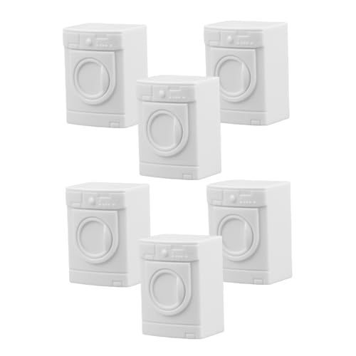 Toddmomy 6pcs Miniatur -Waschmaschine Modell Für Puppenhaus Layout Doll House Möbel Mini Gerät Spielzeug Waschmaschine Dollhouse Waschküche Möbel Miniatur Waschmaschine Spielzeug Spielzeug Toddmomy 6pcs Miniatur -Waschmaschine Modell Für Puppenhaus Layout Doll House Möbel Mini Gerät Spielzeug Waschmaschine Dollhouse Waschküche Möbel Miniatur Waschmaschine Spielzeug Spielzeug von Toddmomy