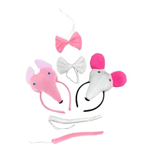Toddmomy 6pcs Stirnband Kit Plüsch Tierische Ohren Stirnband Süßes Mauskostüm Ideal Für Partys Hochzeiten Geburtstage Toddmomy 6pcs Stirnband Kit Plüsch Tierische Ohren Stirnband Süßes Mauskostüm Ideal Für Partys Hochzeiten Geburtstage von Toddmomy