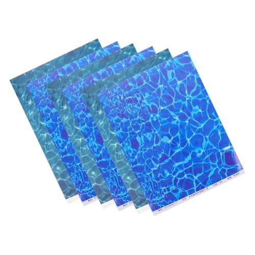 Toddmomy 6pcs Water Ripple Paper Aufkleber Realistische Mikrolandschaftsmaterialien Für DIY -handgefertigte Architekturmodelle Sand Tischstrom Fluss River Seelandschaft Handwerk Toddmomy 6pcs Water Ripple Paper Aufkleber Realistische Mikrolandschaftsmaterialien Für DIY -handgefertigte Architekturmodelle Sand Tischstrom Fluss River Seelandschaft Handwerk von Toddmomy